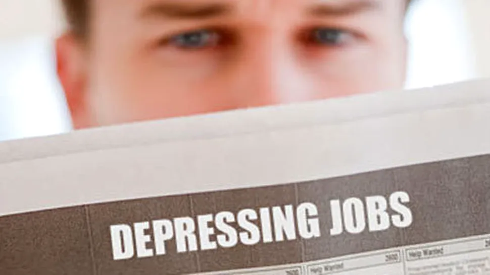Cele mai deprimante 10 locuri de munca