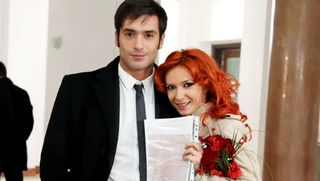 Radu Vâlcan o ia de nevastă pe Adela Popescu