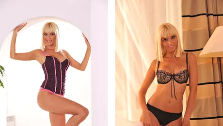 Diana Dumitrescu, sexy in lenjerie Victoria’s Secret