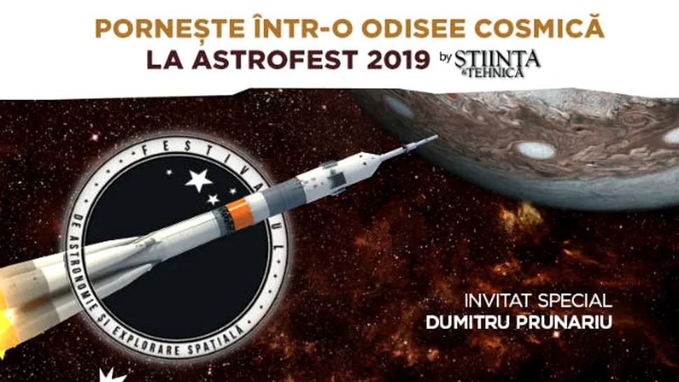 AstroFest2019: întâlnire cu Dorin Dumitru Prunariu, primul cosmonaut român