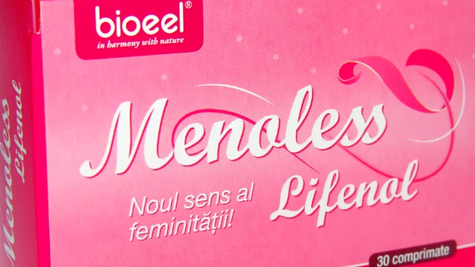 Scapă de disconfortul menopauzei cu Menoless Lifenol