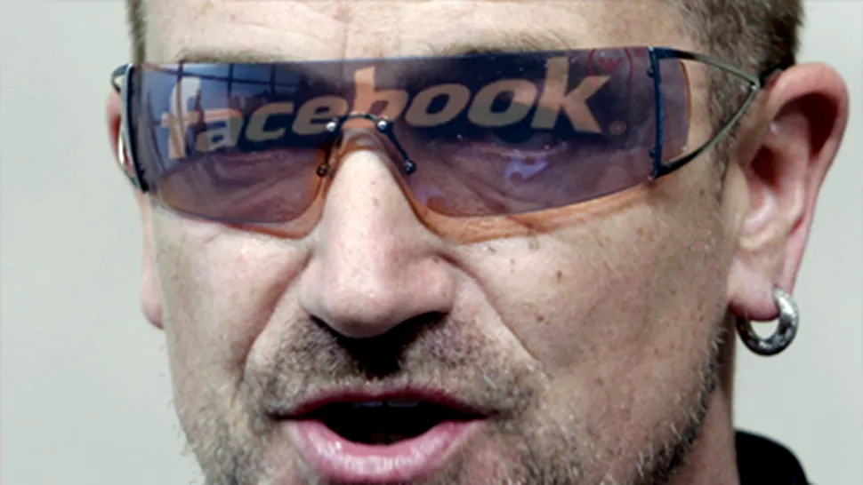 Bono detine 1,5% din Facebook