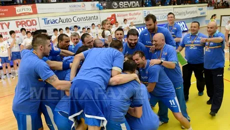 Handbal masculin: HCM Constanța a reușit eventul