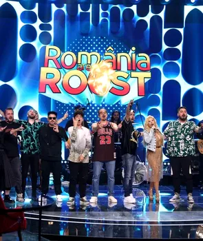 Flashmob în centrul Bucureștiului pentru finala „România are Roast”, de la Antena 1