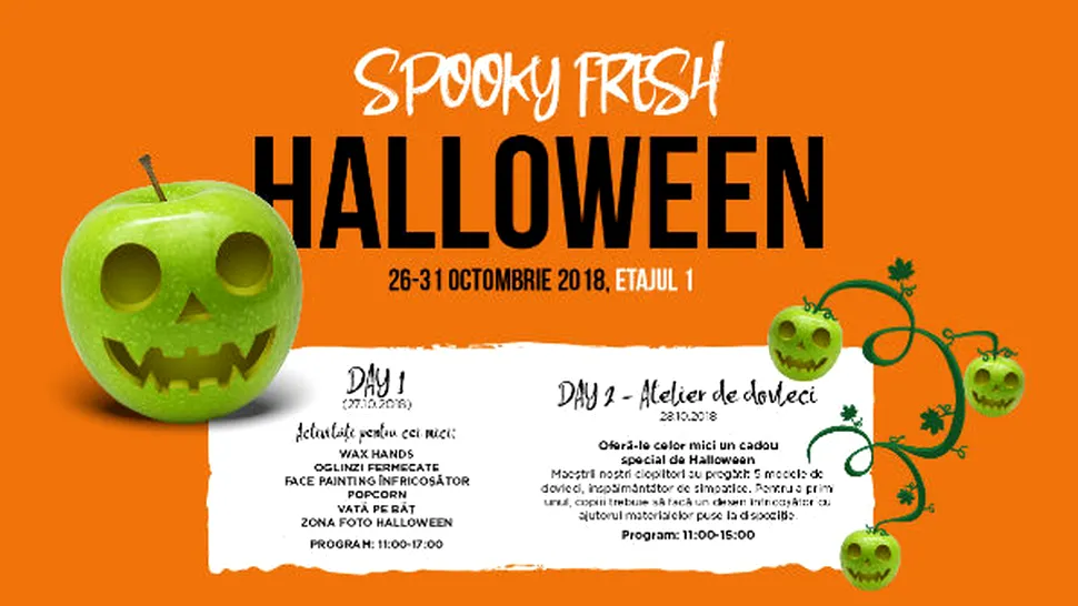 6 zile de poveste la Târgul Spooky Fresh Halloween