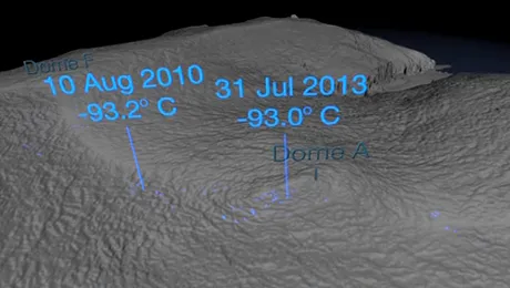 Unde se află cel mai friguros loc din lume? (Video)