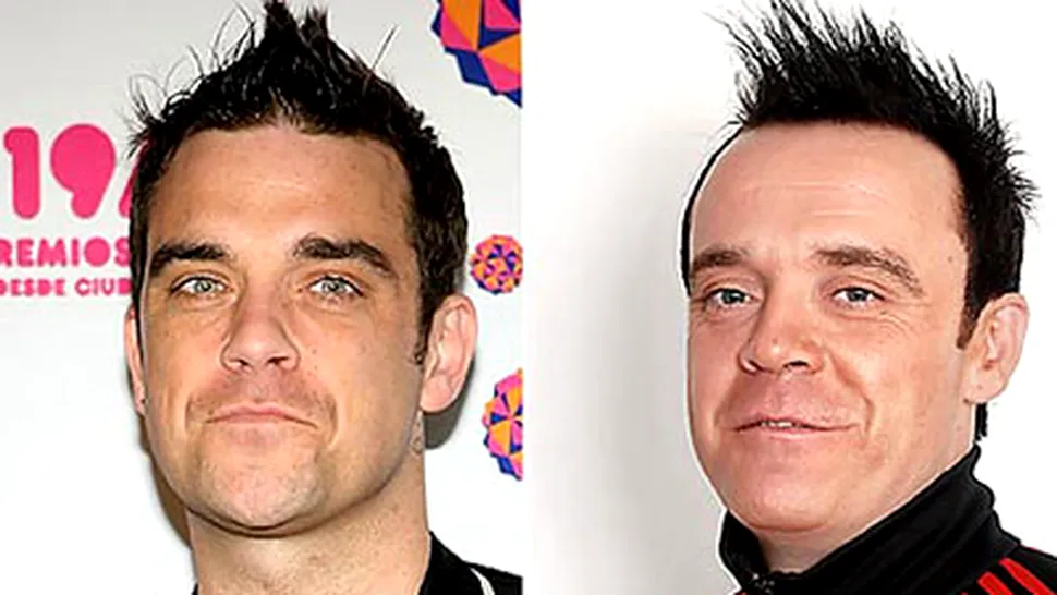 Robbie Williams are o sosie, JK, care ii canta piesele (Video)
