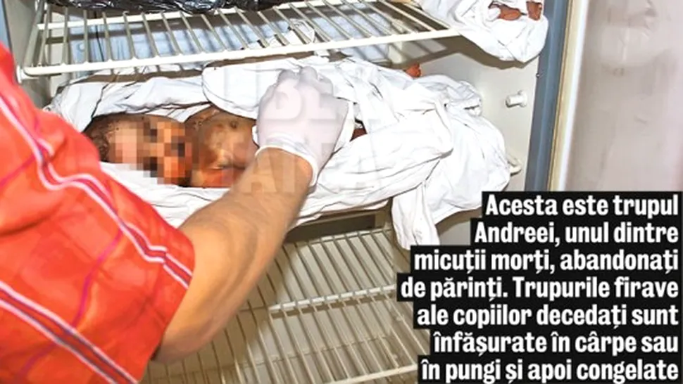 Bebelusii morti si abandonati de parinti in spital zac in frigidere