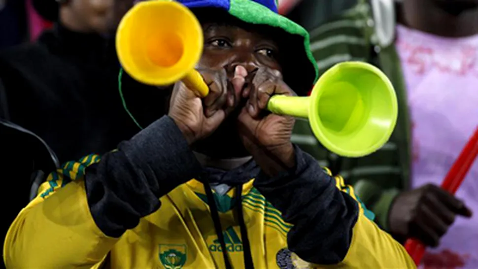 Vuvuzela, zgomotul infernal de la Campionatul Mondial