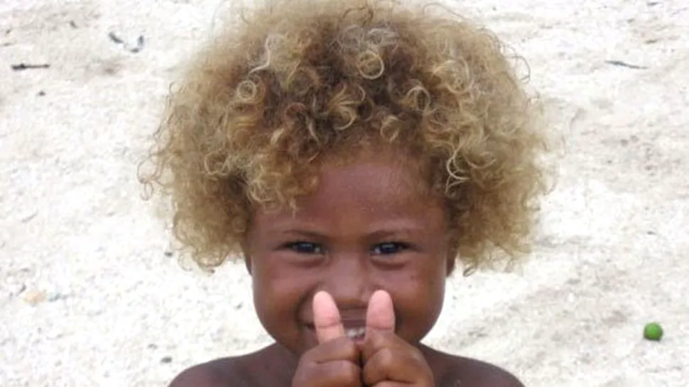 Negru și blond - originile blonzilor afro din Melanezia