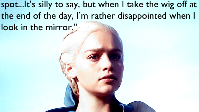 Daenerys Targaryen perucă