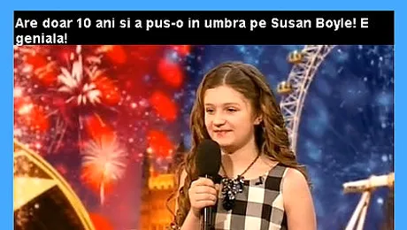 Chloe Higginbottom este noua Susan Boyle, la doar 10 ani!