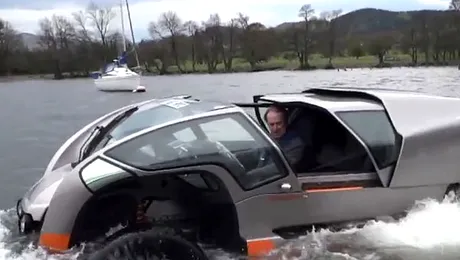 Scamander, camioneta amfibie produsă de TVR Engineering (Video)