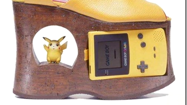 incaltaminte cu game boy