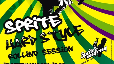 Sprite Hard Style session: sarituri si rani, deci adrenalina!