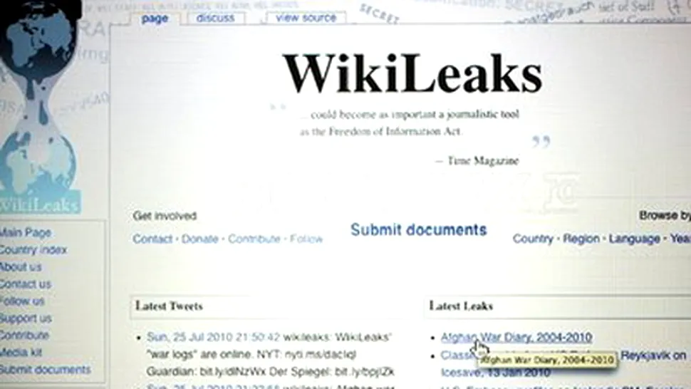 WikiLeaks spune despre Rusia ca este 