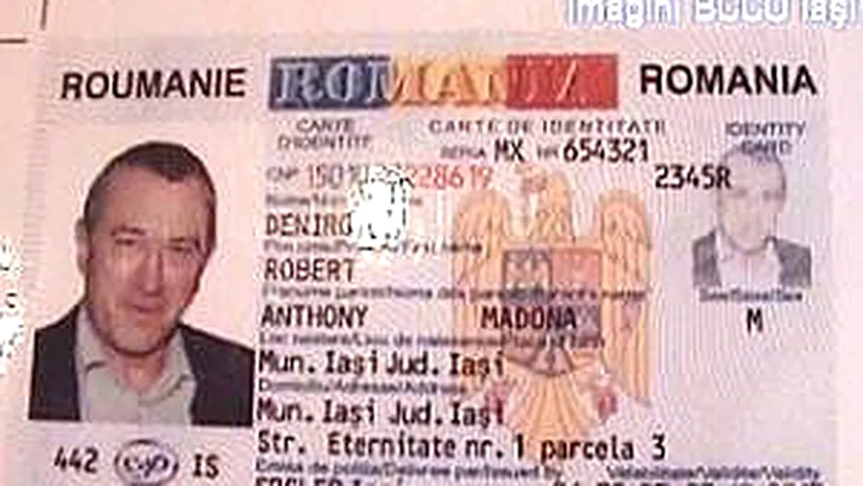 Robert De Niro, infractor moldovean cu acte in regula