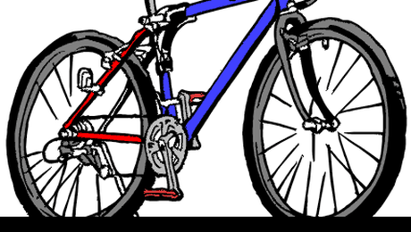 Ce ne păstrează în echilibru pe o bicicletă în mișcare?