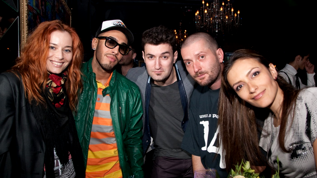 Laura Cosoi, Alex, Smiley, Cheloo si Daniela