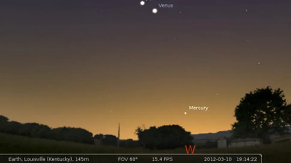 Planetele Venus și Jupiter vor fi vizibile pe cer, în următoarele zile
