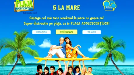 Vrei să mergi împreună cu patru prieteni la mare şi să te distrezi ca în filme?