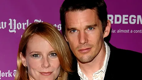 Sotia lui Ethan Hawke a nascut o fetita