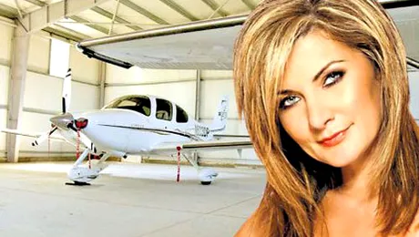 Irina Schrotter a ramas fara avionul personal