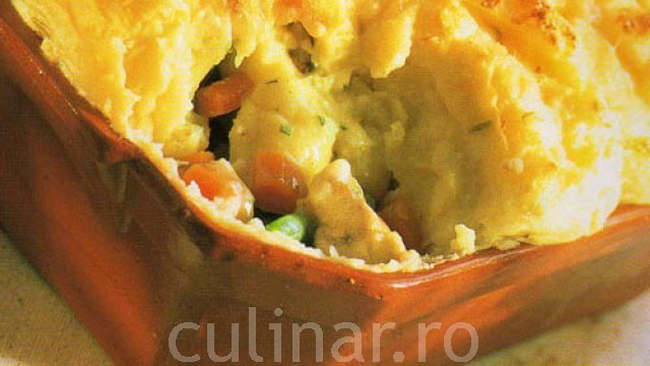 cartofi si legume gratinate