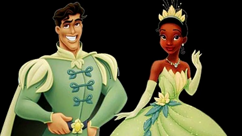 O printesa de culoare si un print alb sunt eroii unui film Disney