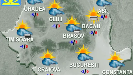 Vremea Apropo.ro in week-end: Frig, cer variabil si ceata