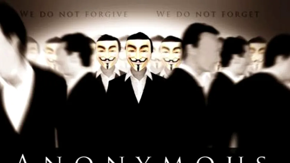 Anonymous a inceput razbunarea pentru blocarea site-ului Megaupload