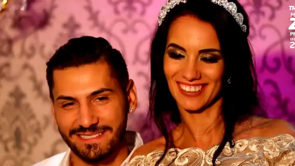 Mihaela şi Mihai, concurenţi ”Mireasă pentru fiul meu”, au avut parte de o ”Nuntă cu scântei” - FOTO