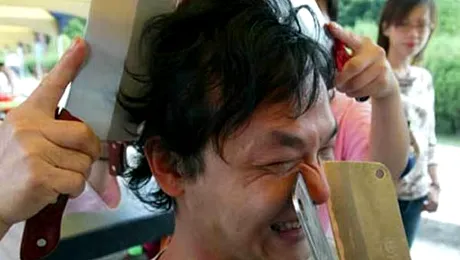 Masaj terapeutic cu ajutorul satârului