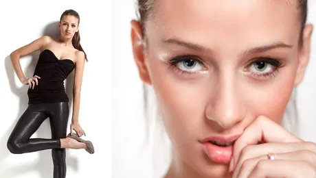 Daniela Aciu este tanara cu cele mai lungi picioare din Romania (Video)