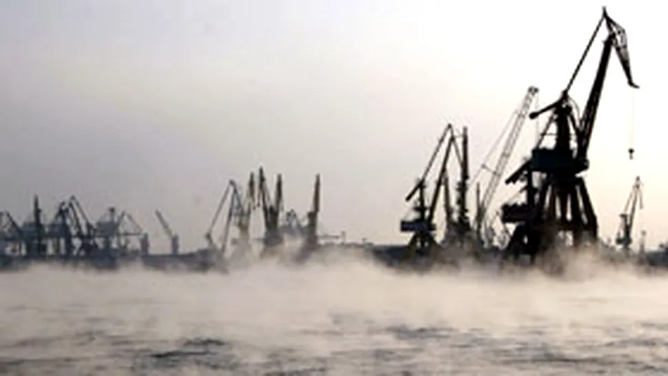 Portul Constanta Sud, inchis din cauza vantului puternic