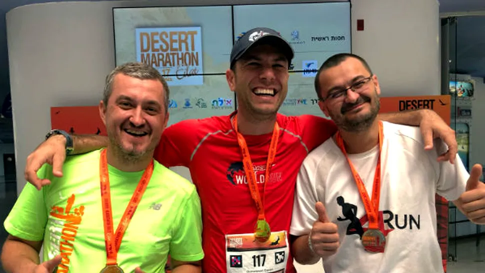 Daniel Osmanovici şi-a depăşit limitele în maratonul din Israel
