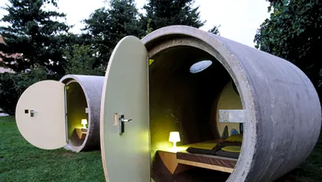 Dasparkhotel, hotelul din tevi de canalizare