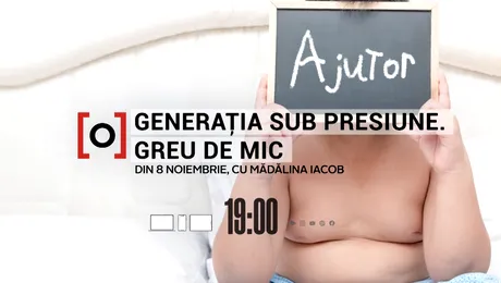 Reportaje despre ucigașul tăcut al copiilor din România, obezitatea, la „Observator 19”