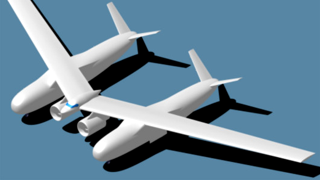 In viitor, avionul va fi ca trenul: vagonul 1, vagonul 2; avionul 1, avionul 2!