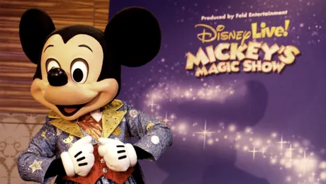 Momente de poveste şi magie la Bucureşti, alături de Mickey Mouse şi Michael Barron