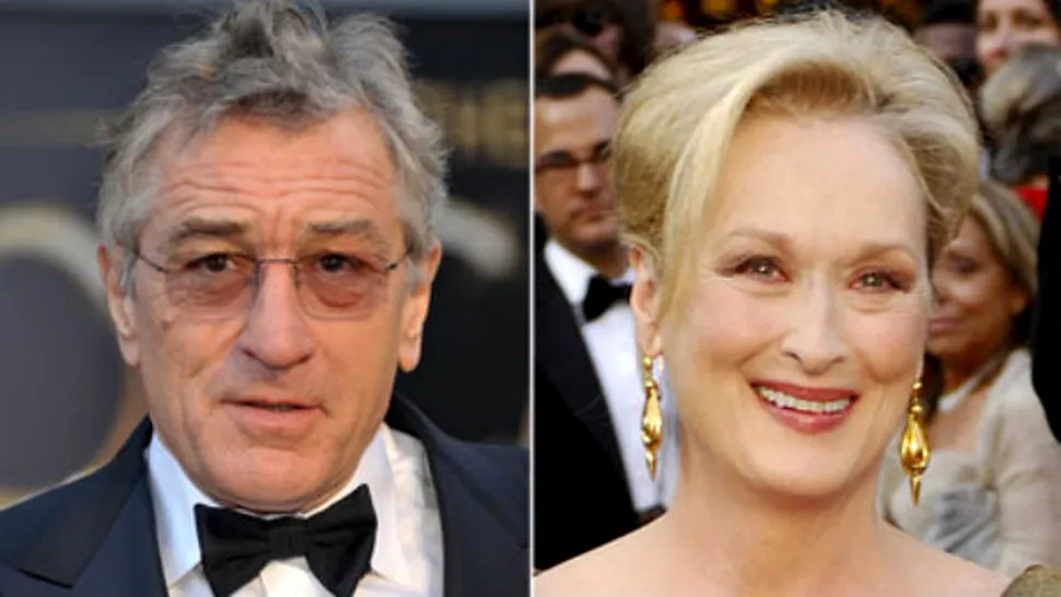Meryl Streep şi Robert De Niro, din nou împreună pe marele ecran