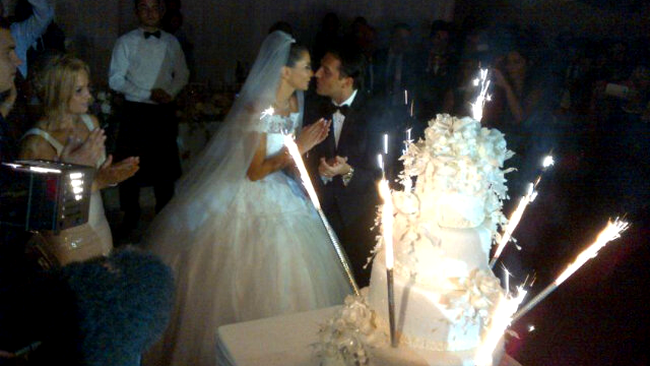 Elena Basescu tort nunta