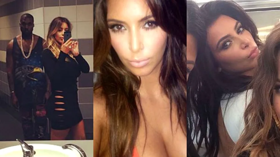 Kim Kardashian va lansa o carte cu 2.000 de selfie-uri