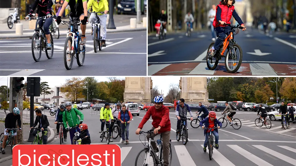 Biciclești în București!