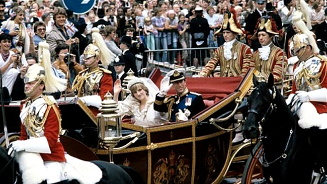 Printul Charles si Printesa Diana