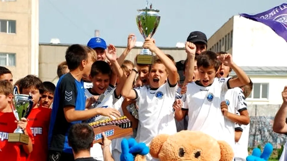 Academia de fotbal al lui Gheorghe Hagi a castigat turneul Cupa Stelele Estului