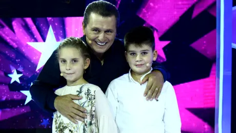 Premieră: Nea Mărin, alături de nepoţii săi, într-un show de televiziune
