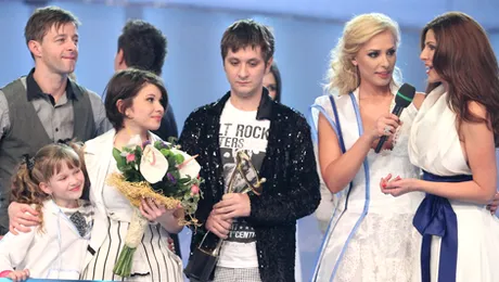 Ella si Octavian Strunila, marii castigatori de la „Dansez pentru tine” (Poze)