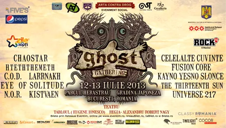 Premieră acustică „Celelalte Cuvinte”, la Ghost Gathering Fest
