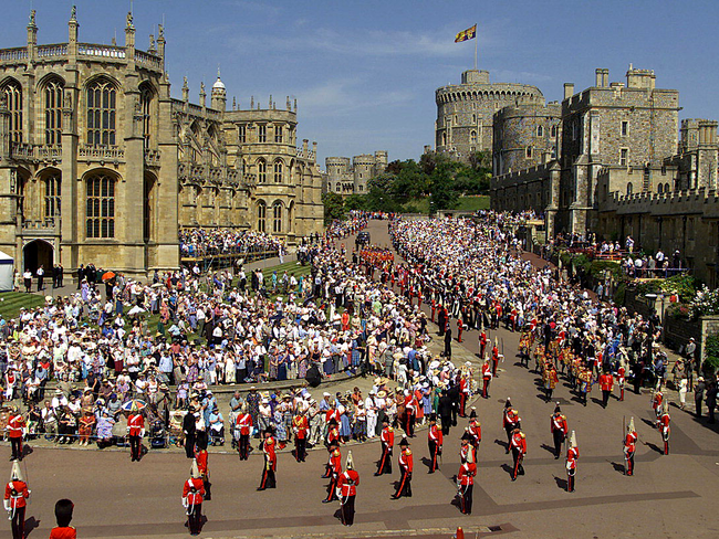 Castelul Windsor, resedinta familiei regale britanice